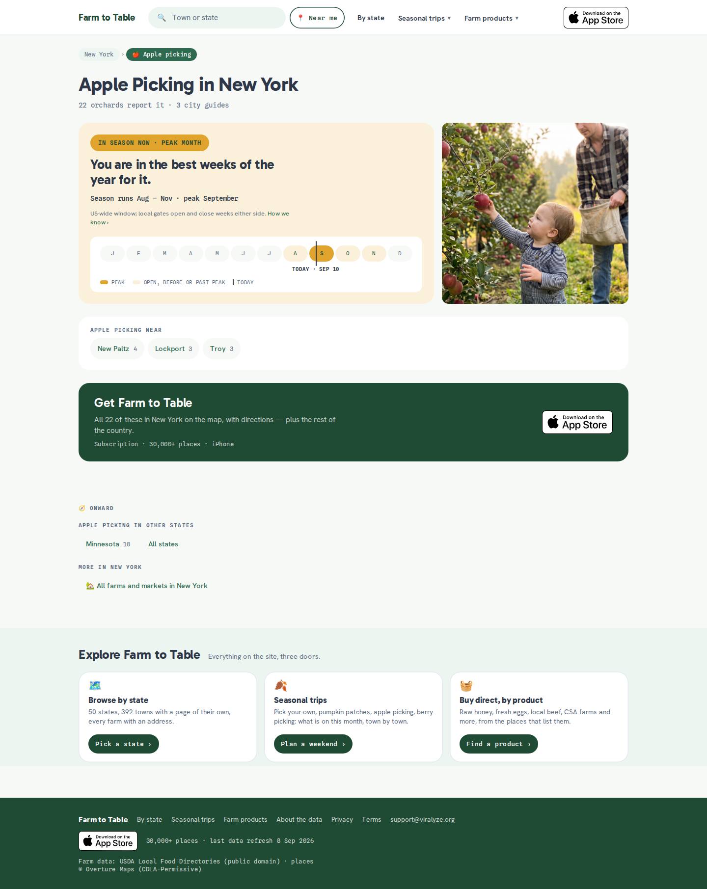 Apple Picking — штат — после, десктоп