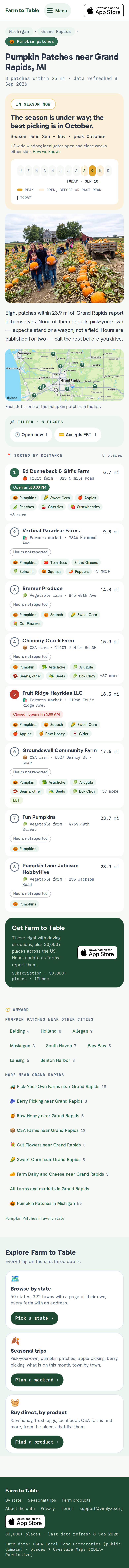 Pumpkin Patches — город — после, мобильная